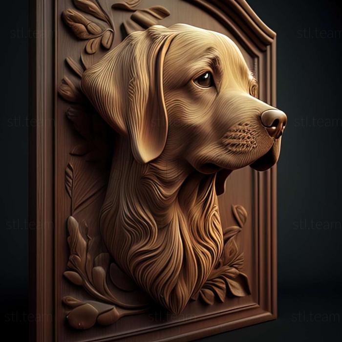 3D model dog (STL)